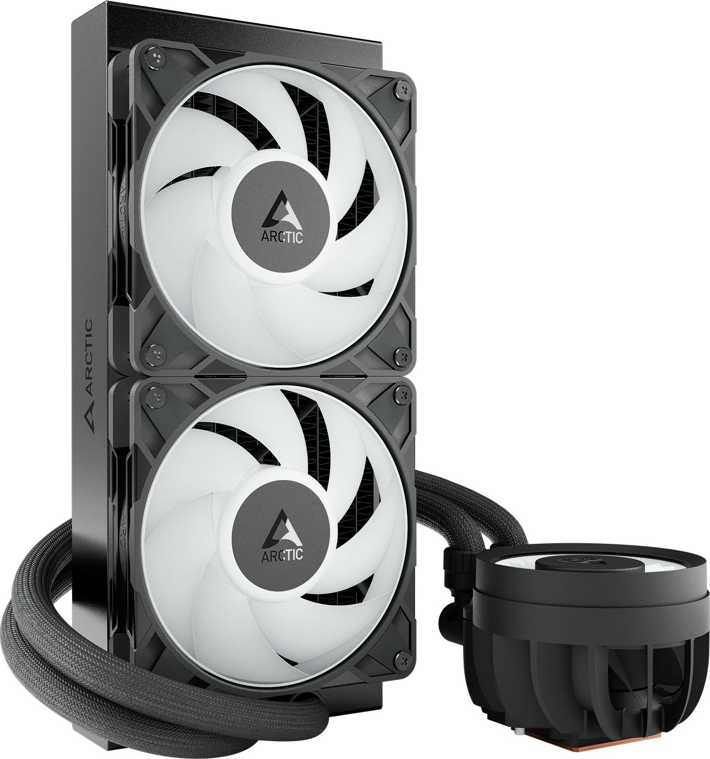 Ftohës uji ARCTIC Liquid Freezer III Pro 240 A-RGB, 2x120mm, zi/bardhë