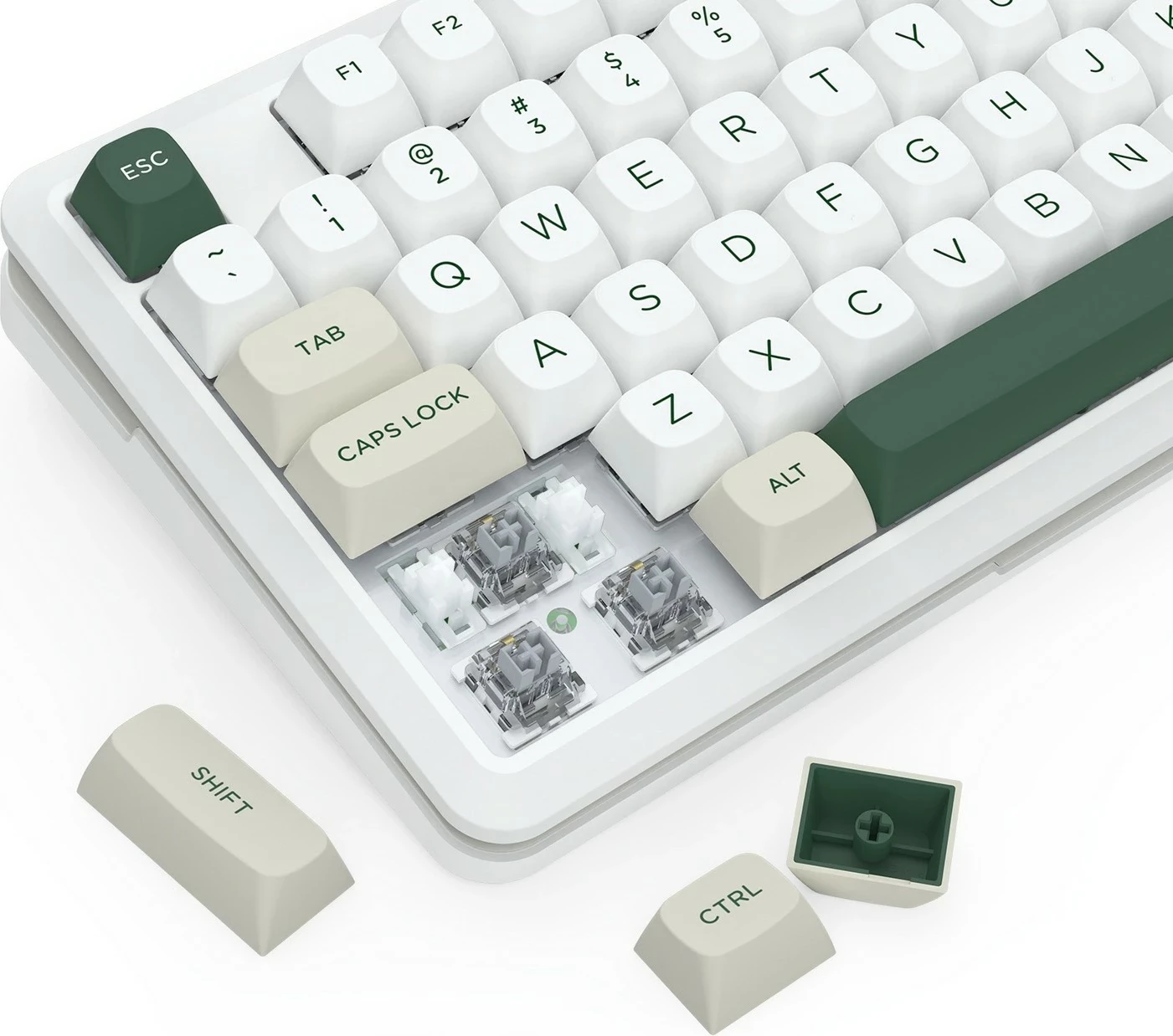 Tastierë mekanike Redragon Wildslash Pro K734WCG-RGB-PRO, TKL, RGB, wireless, e bardhë