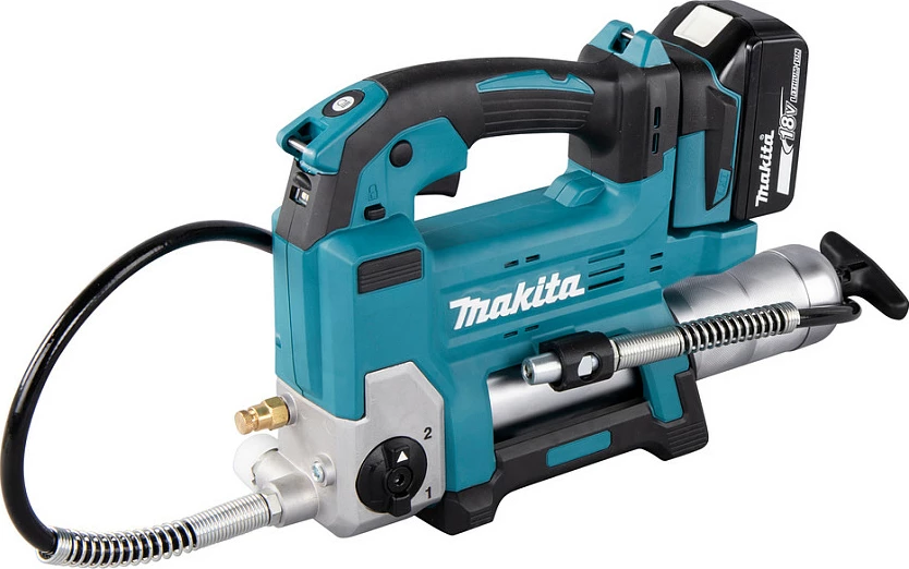 Pistoletë graso Makita DGP180Z, 18V Li-Ion, 475 ml, 690 bar, zorrë 1.2 m