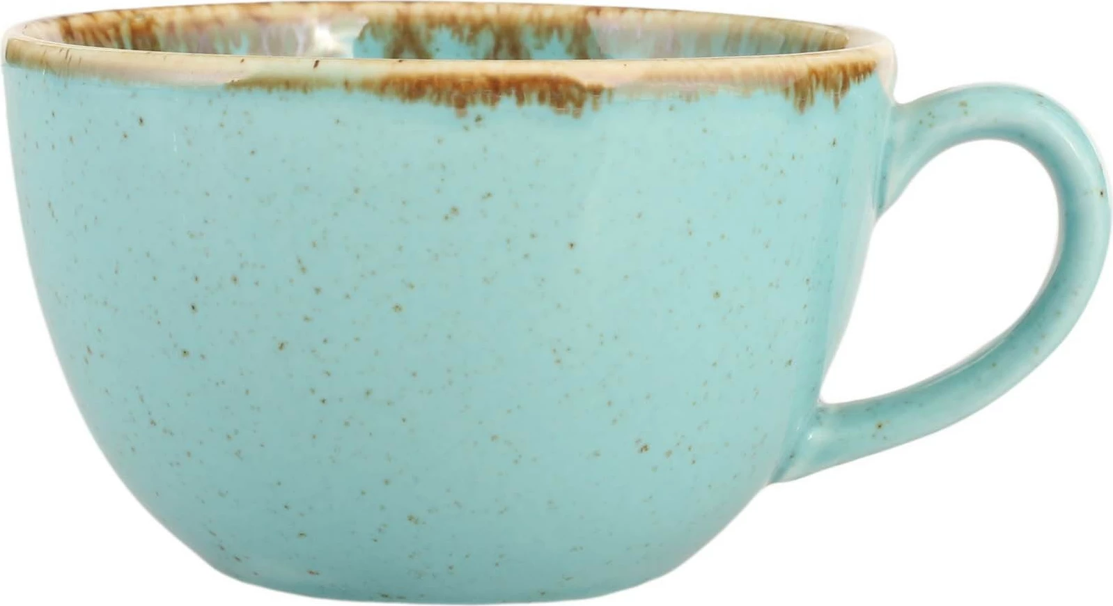 Filxhan porcelani Porland Seasons Laguna 250 ml, blu qielli, set 6 copë