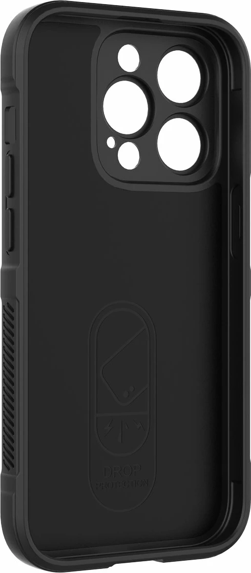 Mbështjellës Hurtel Magic Shield Case për iPhone 14 Pro, elastik, i blinduar, kuq
