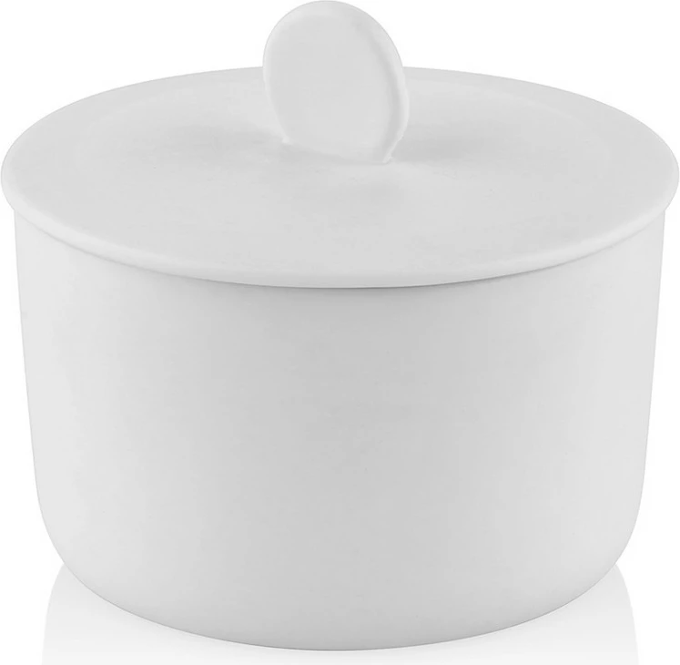 Enë sheqeri Hermia, porcelan, e bardhë, CTT0034