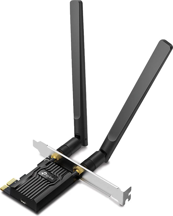 TP-Link Archer TX20E V1 AX1800 Wi-Fi 6 PCIe Adapter, Bluetooth 5.2, Dual Band, 2 Antena, WPA3