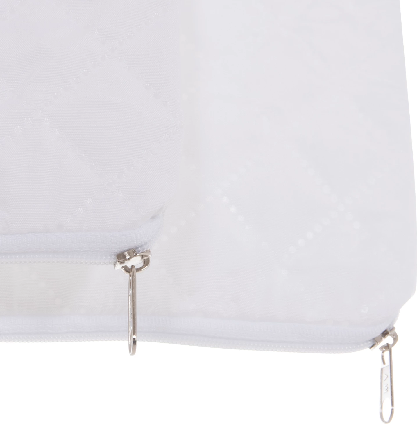 Mbulesa jastëku të papërshkueshme nga uji, 2 copë, VELURA, me zinxhir, 50x70cm