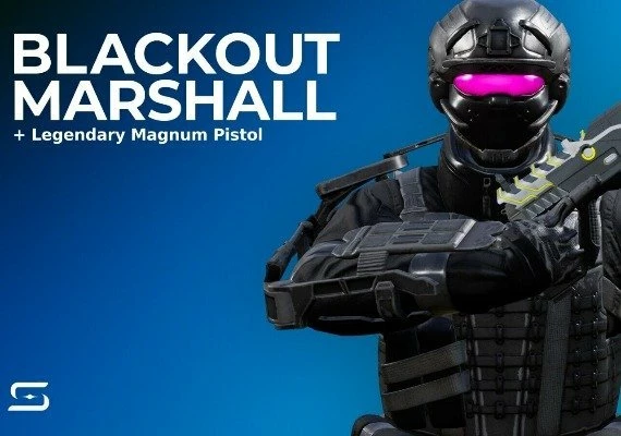 Splitgate - Blackout Marshall Character + Legendary Magnum Pistol DLC EN Global