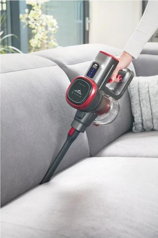 Fshesë pa tela ETA Fenix Ergonomic, e kuqe
