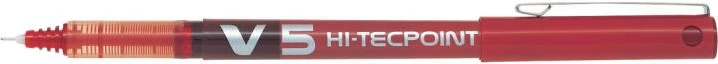 Fineliner Pilot V5 Hi-Tecpoint BX-V5-R 0.3 mm i kuq