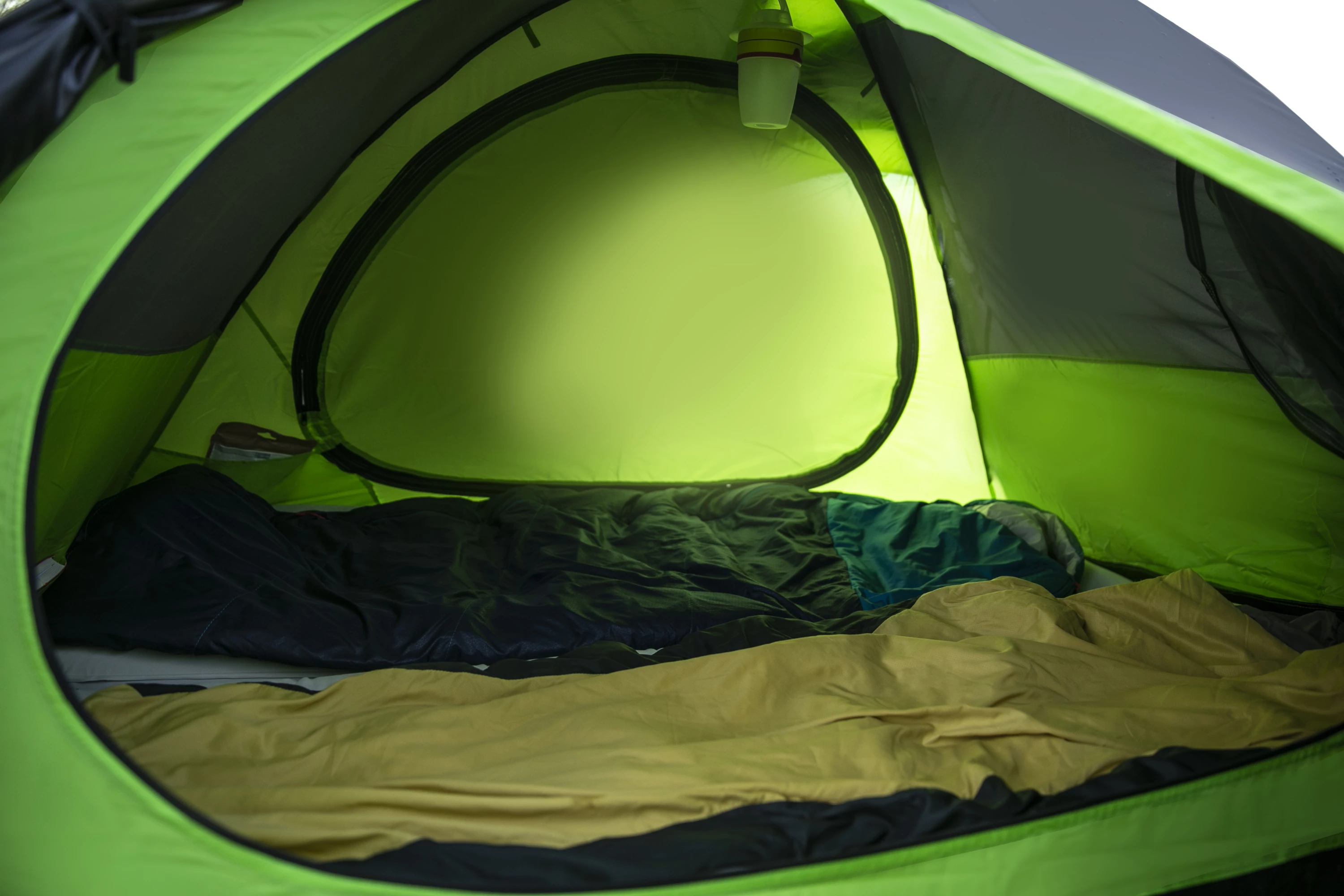 Çadër kampingu Peme Taurus 2, 2-personëshe, dy-shtresore, 3.7 kg, 4000/6000 mm, gri