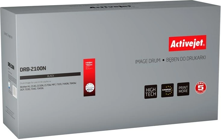 Ngjyre për printer Activejet DRB-2100N për printer Brother, e zezë