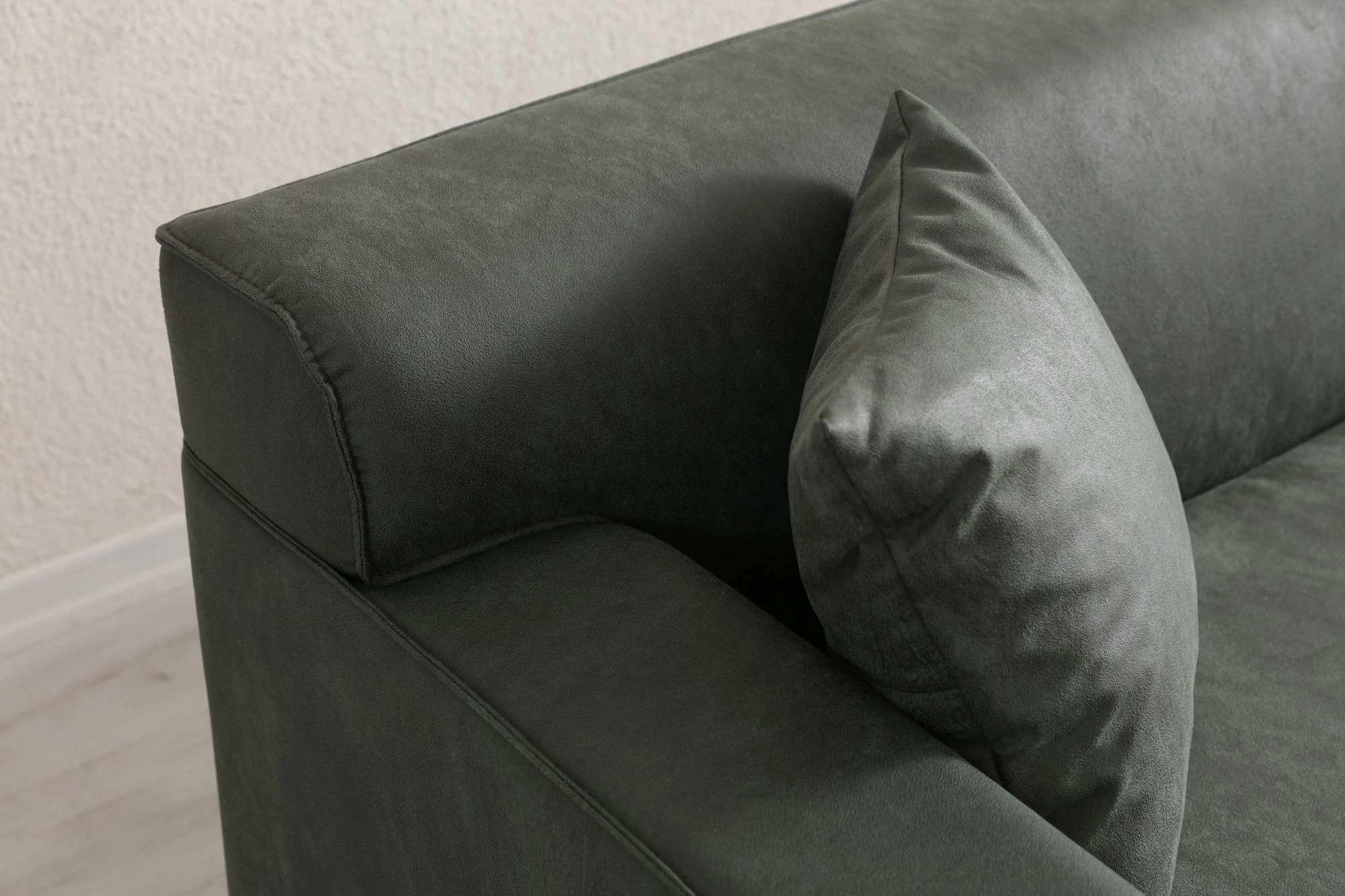 Divan treshe, ngjyrë e gjelbër, Atelier del Sofa, New Petra 3