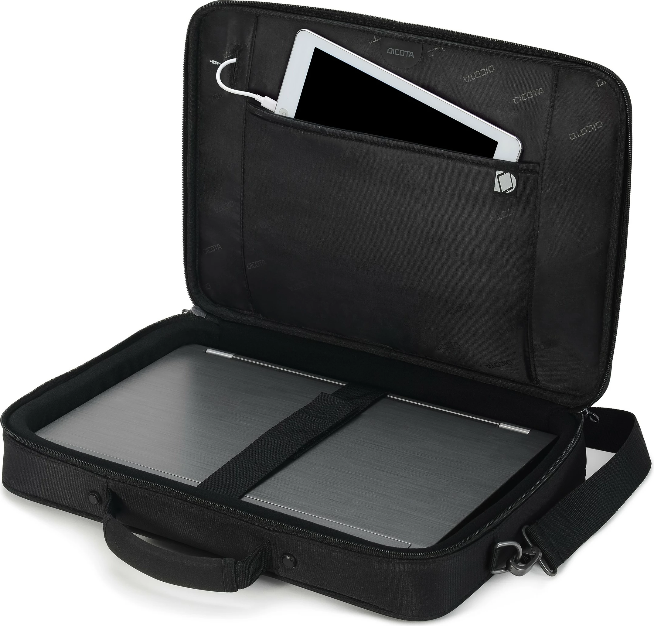 Çantë messenger DICOTA Eco Multi SELECT 14-15.6, e zezë