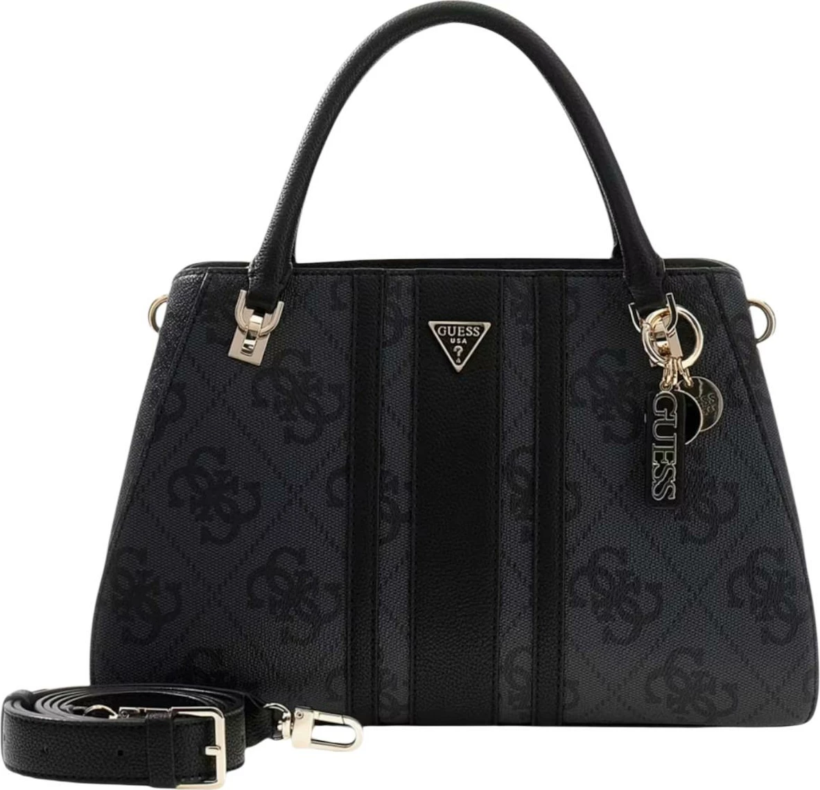 Çantë krahu Guess ELSIE HWSS96 72070 për femra, antracite