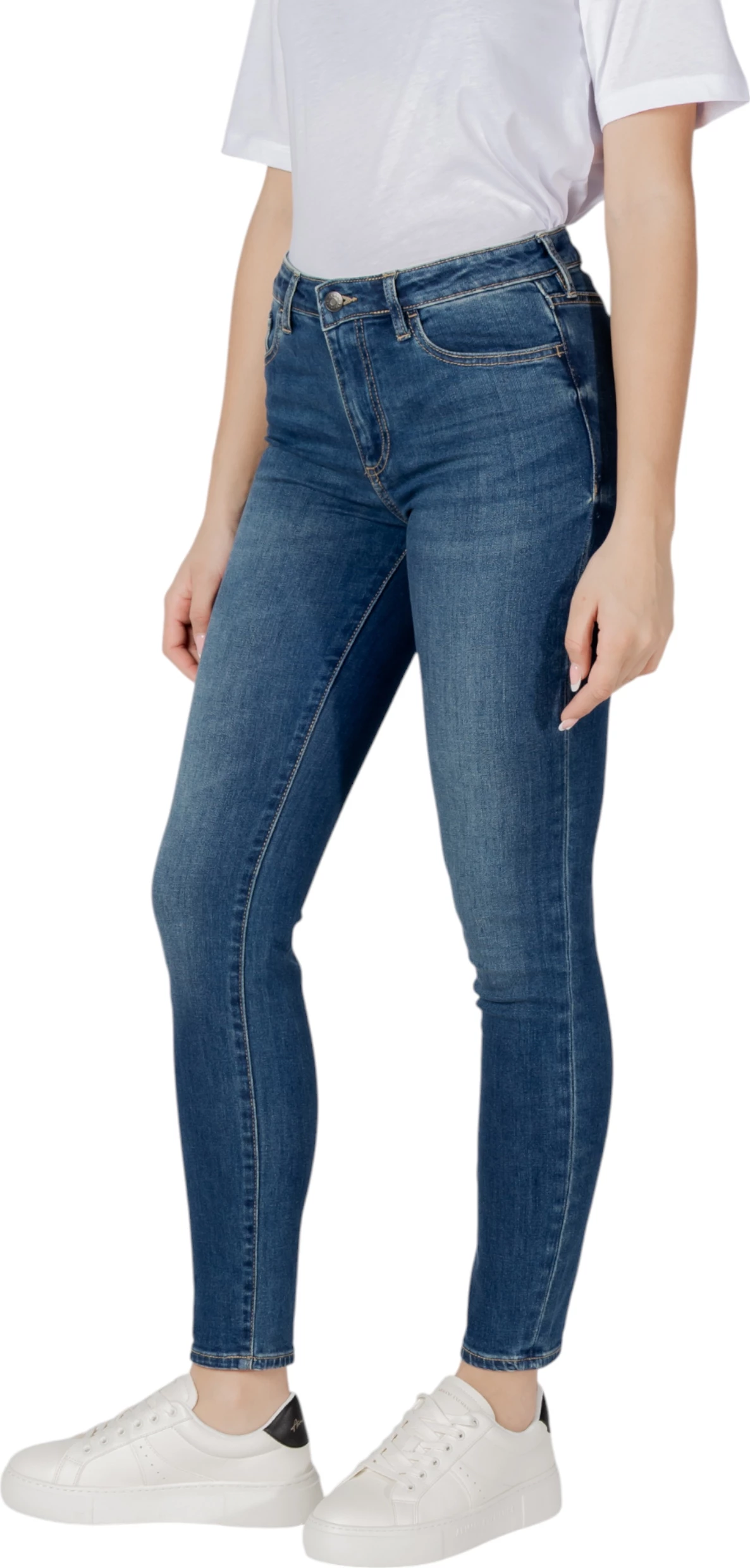 Xhinse skinny për femra Armani Exchange XW000123 AF10865, denim [Madhësia: W27]