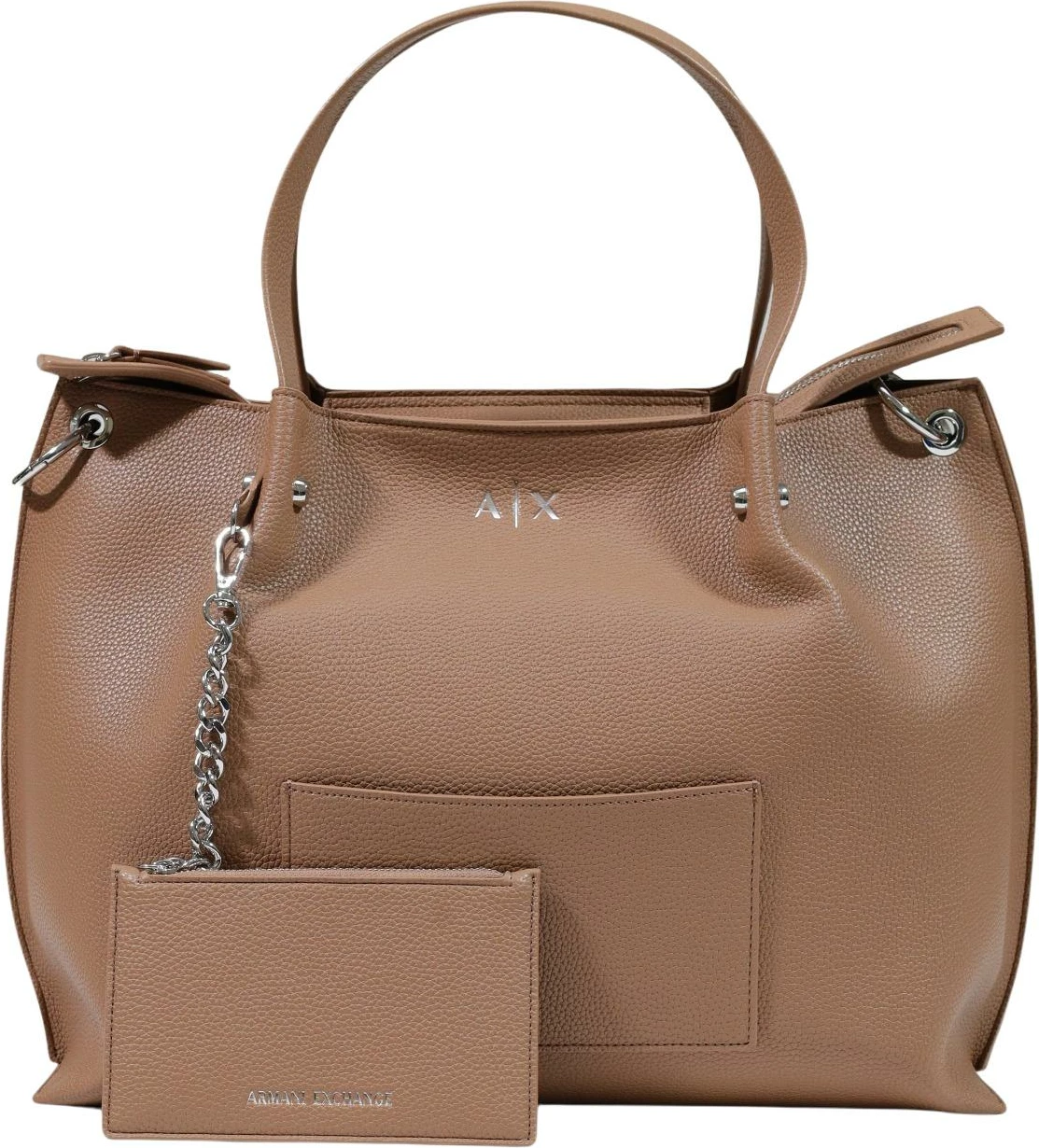 Çantë shopper për femra Armani Exchange XW001211 AF15625, bezhë