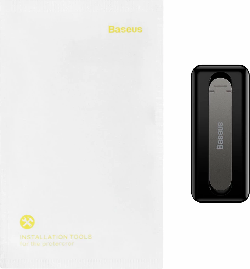 Mbajtës palosës vetë-ngjitës për celular Baseus LUXZ000001, i zi