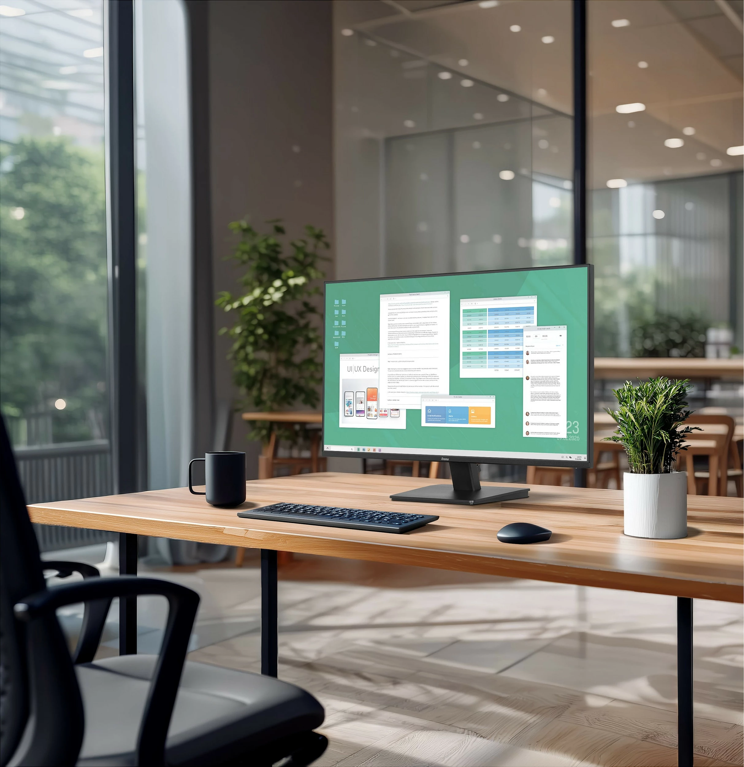 Monitor iiyama ProLite X2791HS-B1, 27", Full HD, IPS, 120Hz, FreeSync, i zi