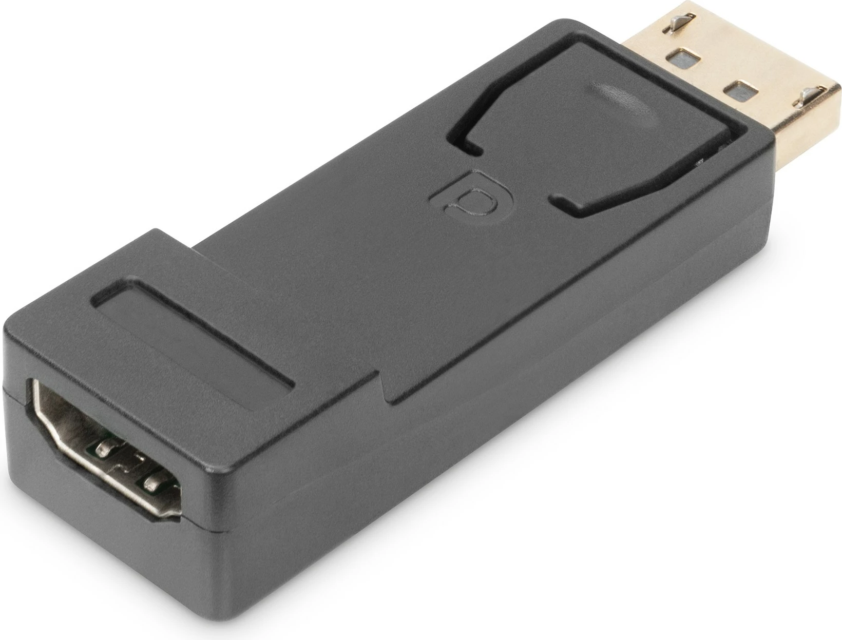 Adapter Digitus DisplayPort në HDMI, 1080p, e zezë