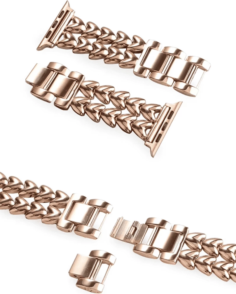 Rrip per ore Bandora SS3126 38/40mm (Pembe e hapur, 38/40mm)