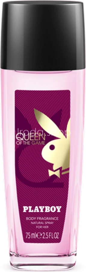  Deodorant Playboy Queen Of The Game Natural Spray 19 GL, 75 ml
