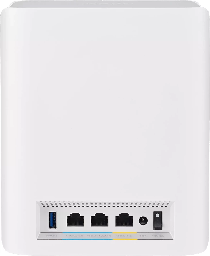 Ruter mesh ASUS ZenWiFi BT10 BE18000 Tri-band WiFi 7, 6 GHz, 18 Gbps, 2x 10G porta, i bardhë, 1-pack