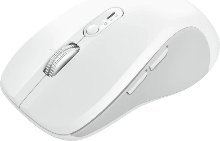 Maus Trust Ferro wireless, 3200 DPI, 9 butona, bardhë