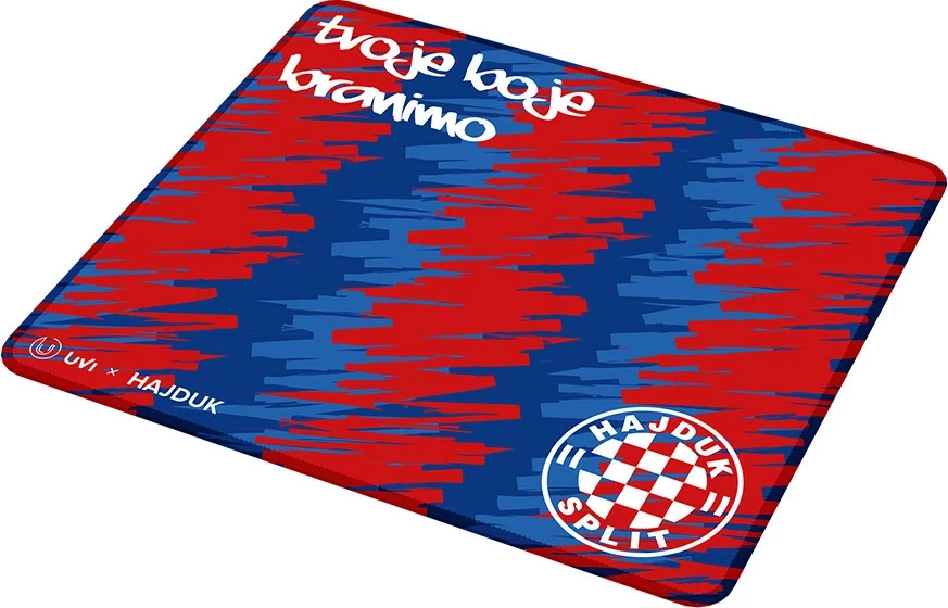 Mauspad UVI x Hajduk Inferno Small (S) 290x250x3 mm, kuqe/kaltër