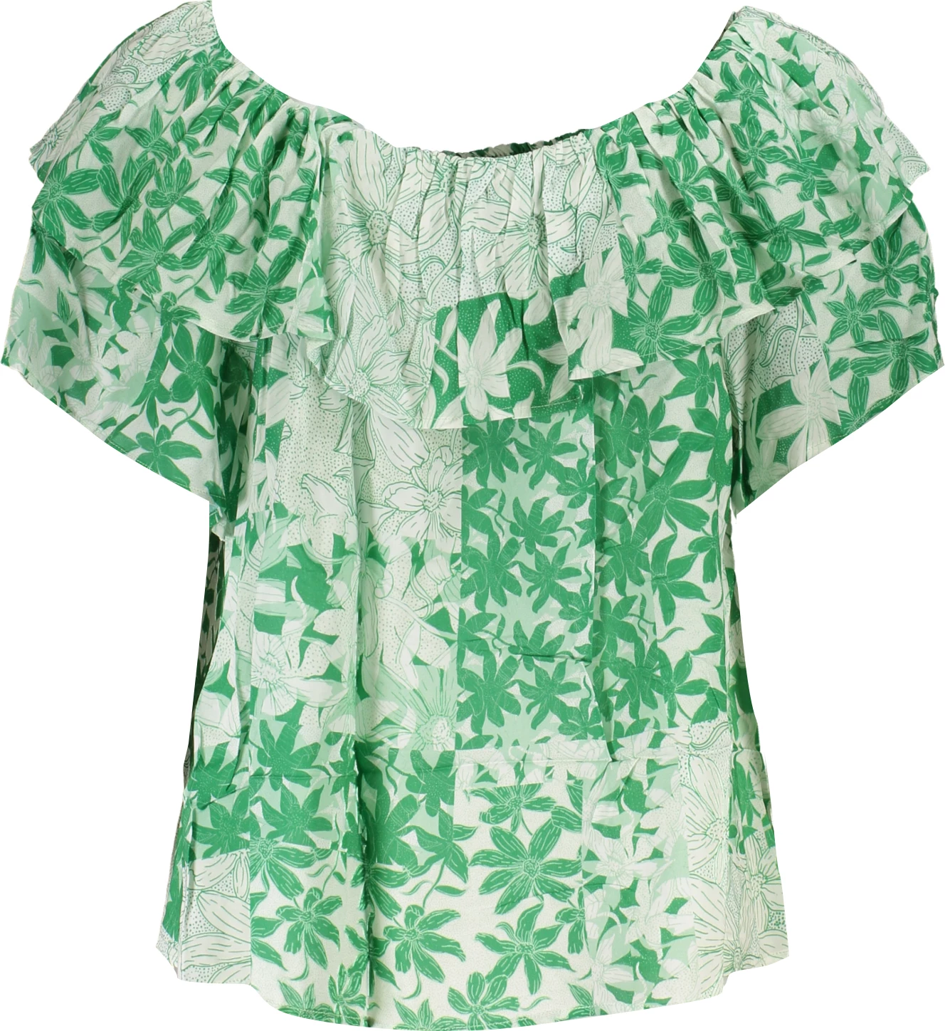 Maicë DESIGUAL short sleeve femra, e gjelbër [Madhësia: XS]