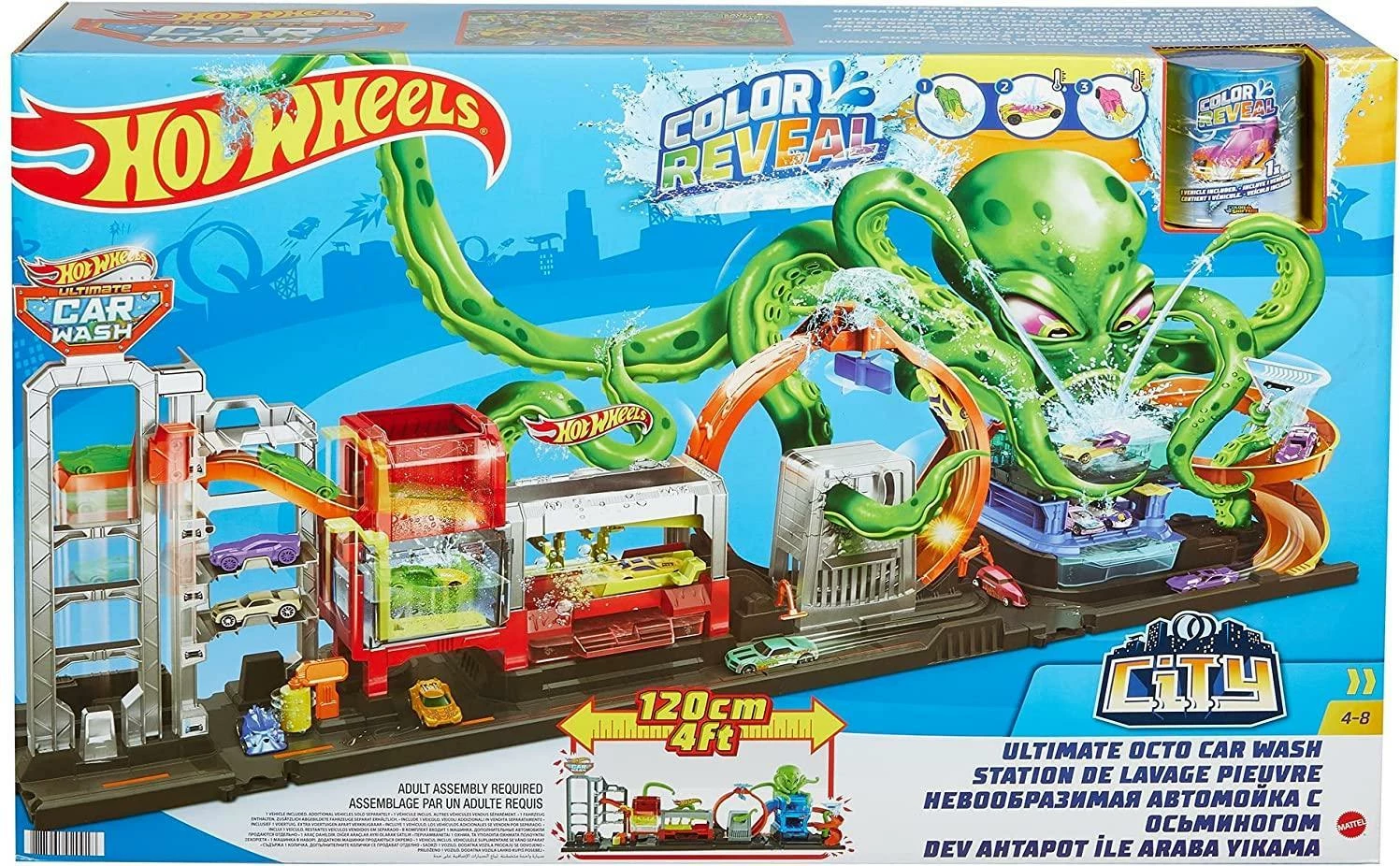 Hot Wheels City Ultimate Octo Car Wash
