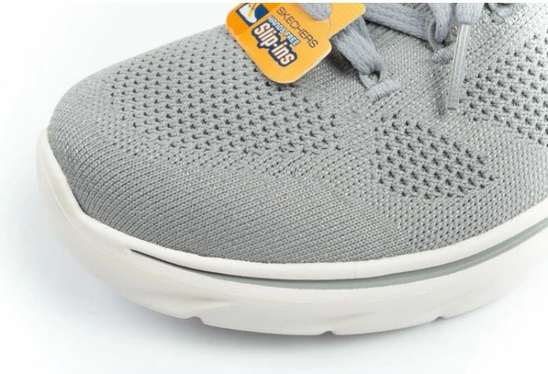 Atlete Skechers për femra, gri/argjend