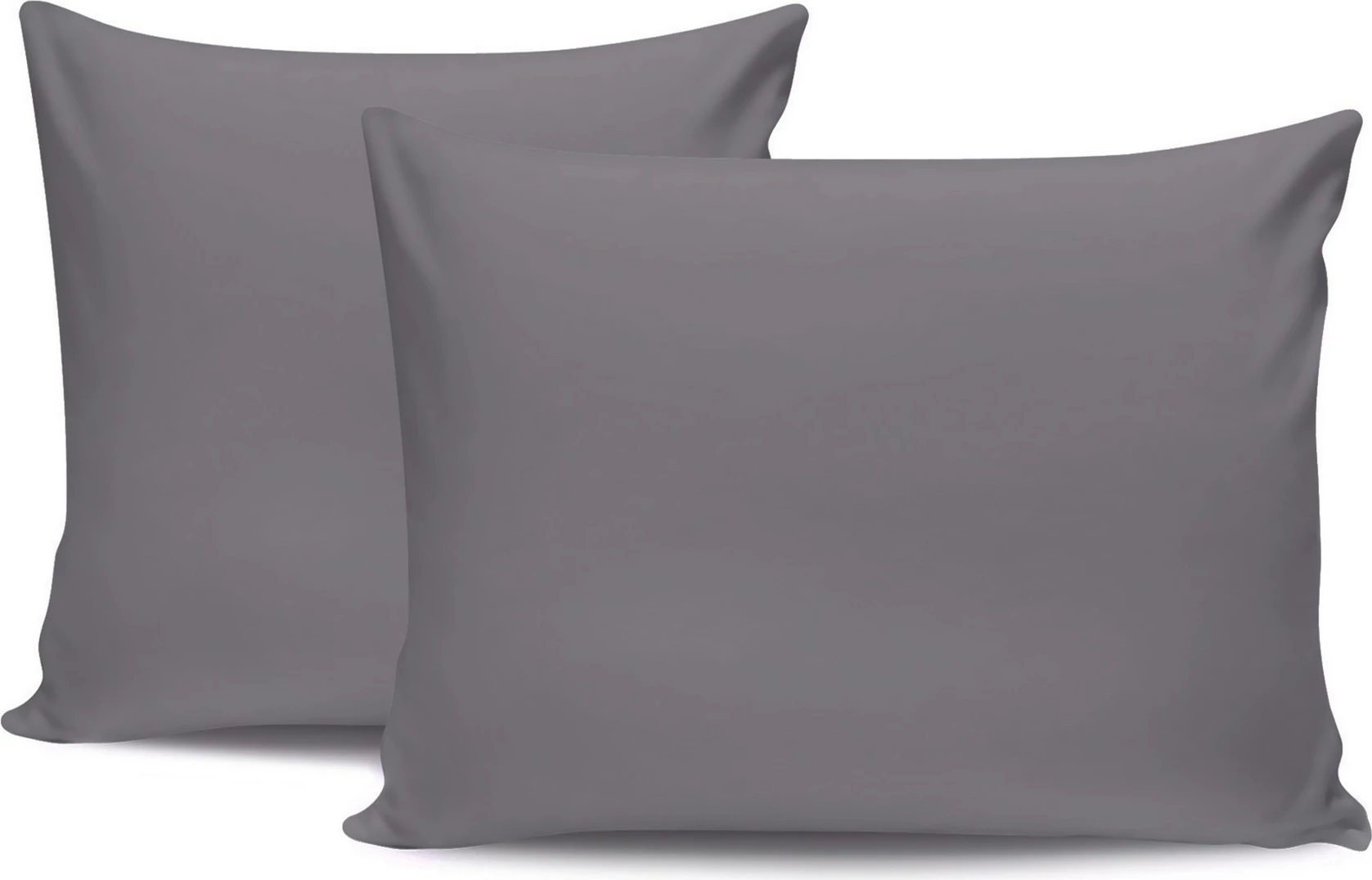 Set këllëfësh jastëku (2 copë), ngjyrë gri, L'essentiel, 50x80cm