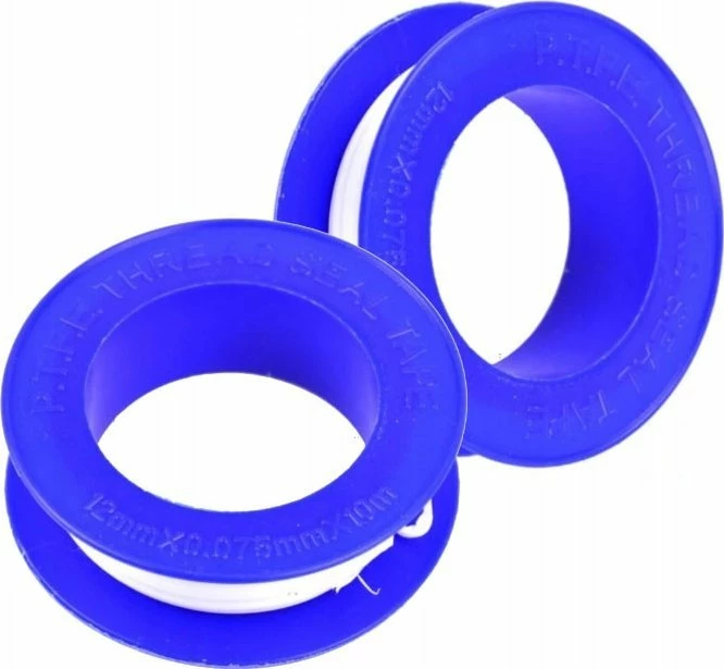 Shirit teflon Geko 12mm x 0.075mm, 10m, i bardhë