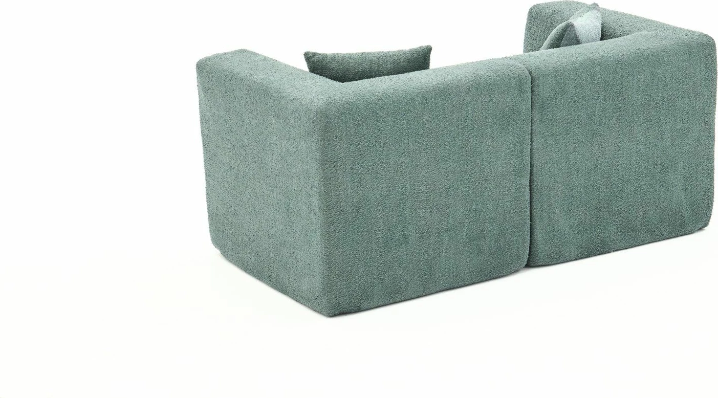 Divan dy vendësh, ngjyrë e gjelbër, Atelier del Sofa, Raks