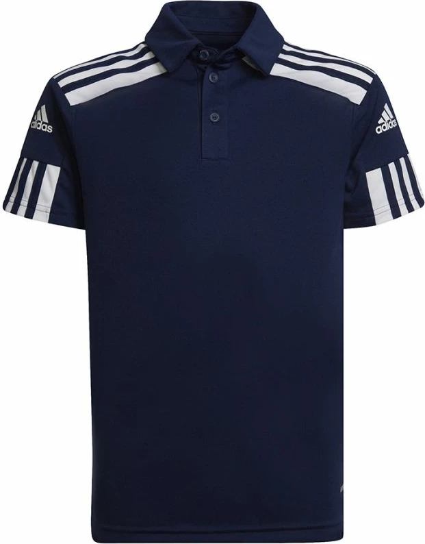 Fanellë polo për fëmijë adidas, blu marine
