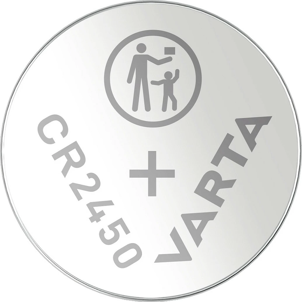 Bateri Varta CR2450, Lithium 3V 560mAh, 1 copë, metalike
