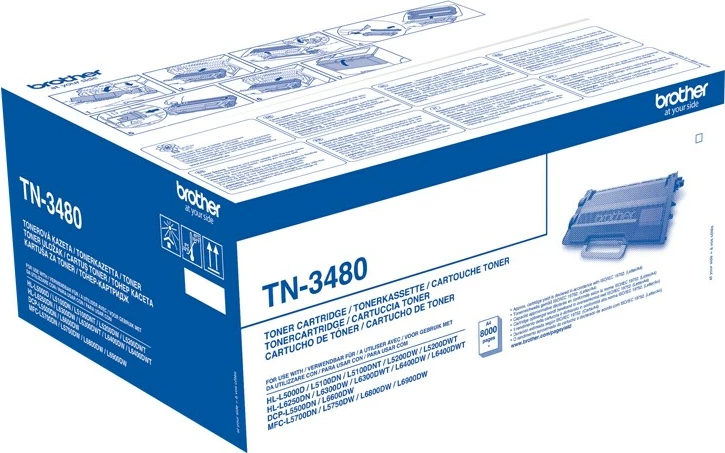 Toner për printer Brother TN-3480, i zi