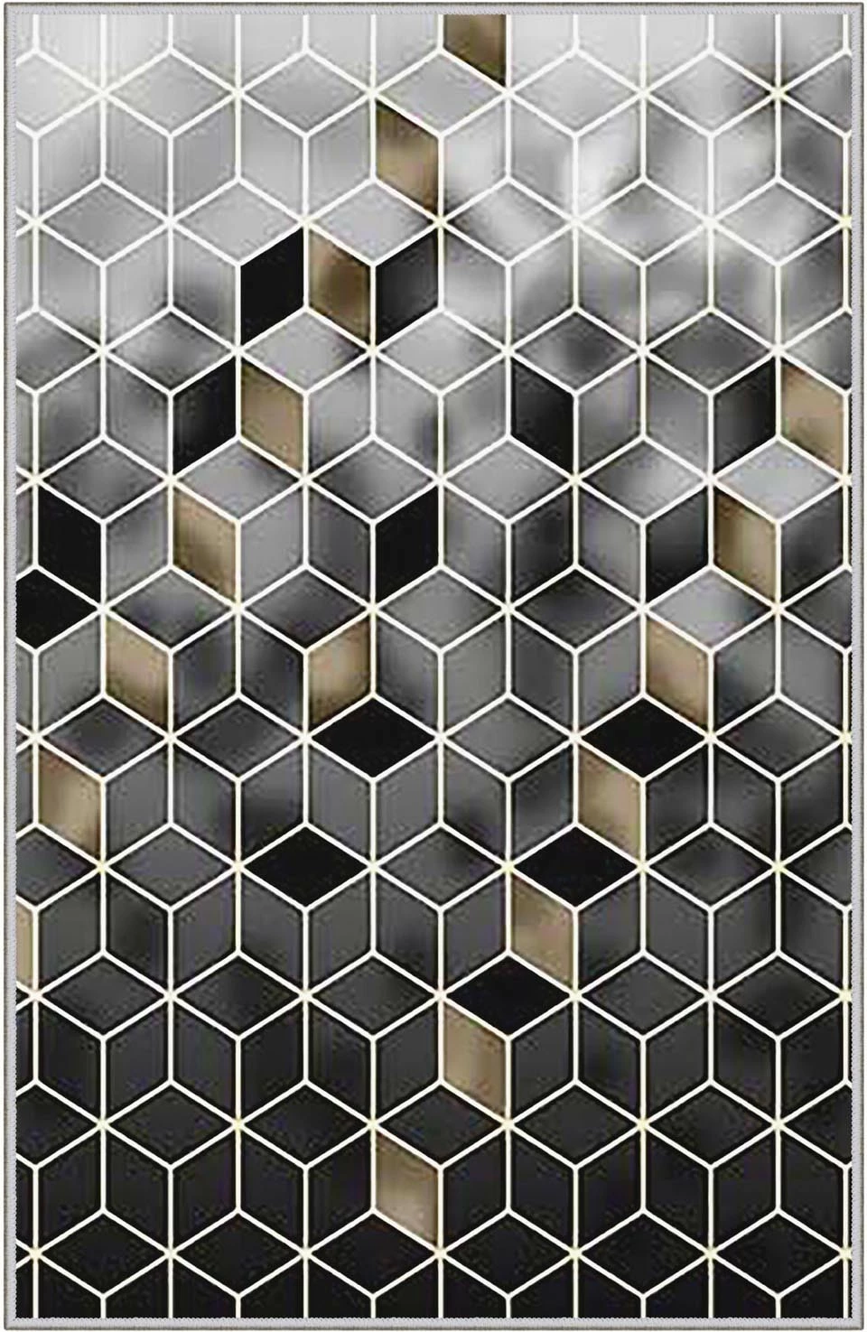 Qilim (50x80) Conceptum Hypnose, Hmnt815, shumëngjyrësh