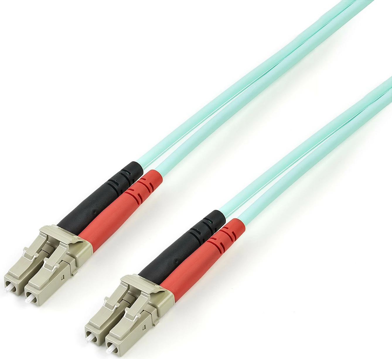 Kabllo fiber optike StarTech LC-LC OM4, 3m, 50/125µm, duplex, 100Gbps, LSZH, Aqua