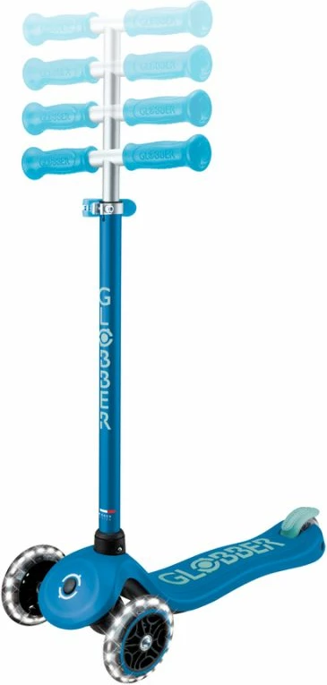 Trotinet për fëmijë Globber PRIMO PLUS GLOW LIGHTS 443-100, petrol blue