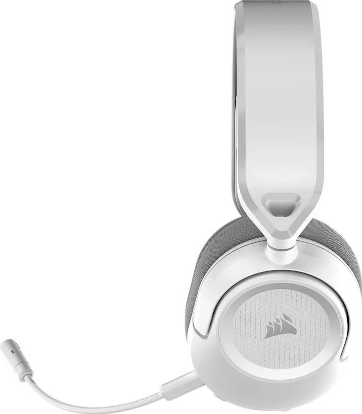 Kufje gaming Corsair HS35 V3 Wireless, Dolby Atmos, 30h, të bardha