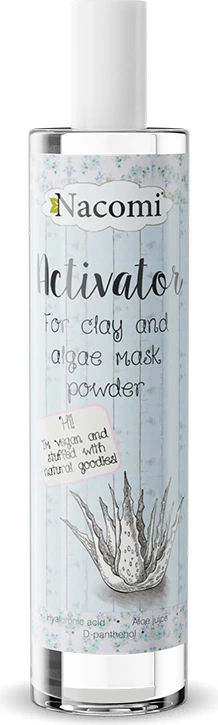 Aktivator për maskë për femra Nacomi Activator For Clay & Algae Mask Powder, 250ml