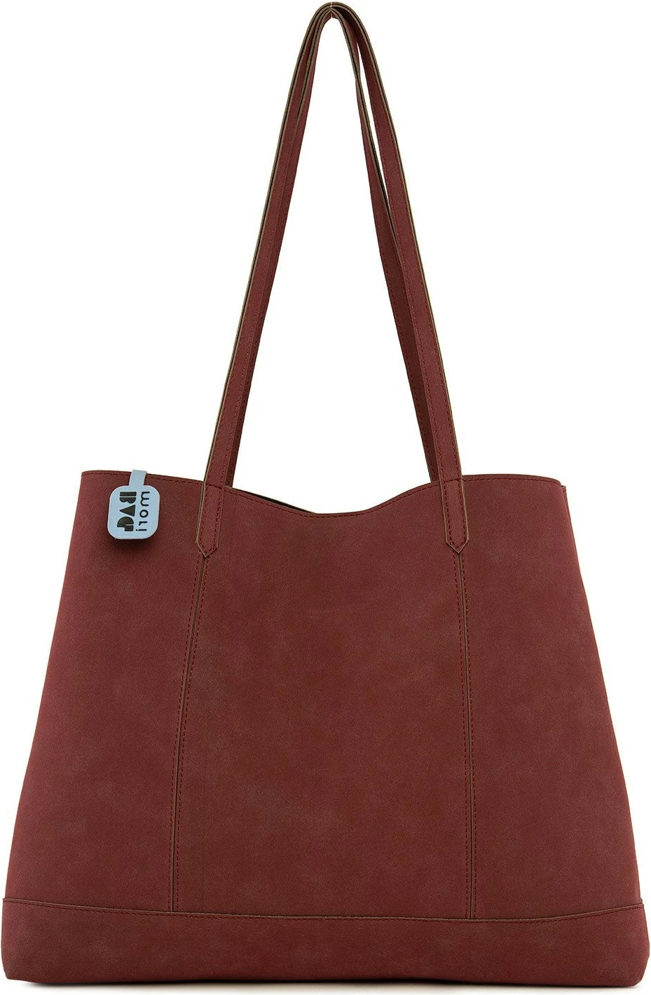 Çantë tote ngjyrë e kuqe e thellë, Zoozie Bags, M000008179