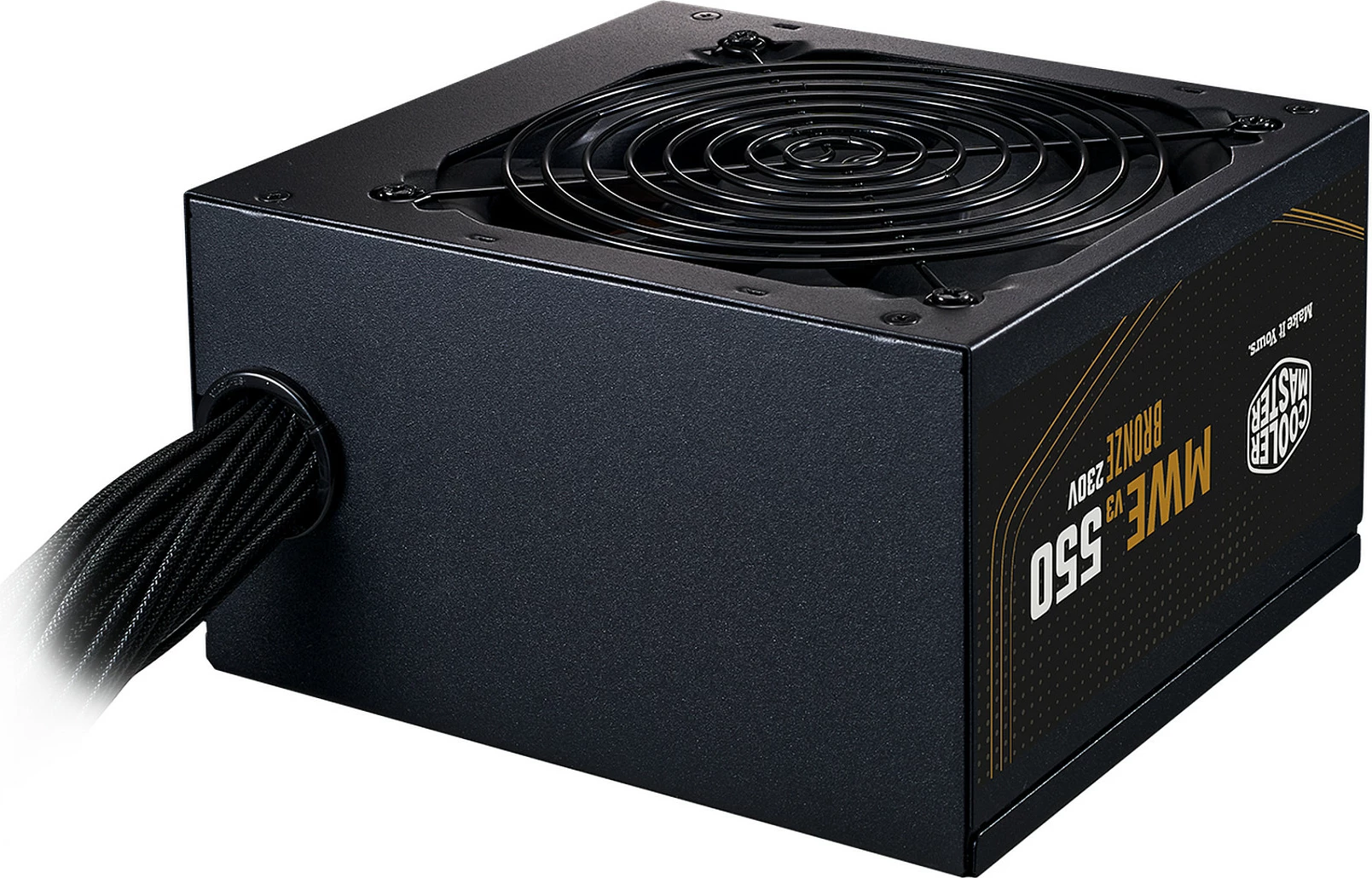 Furnizues rryme Cooler Master MWE Bronze 550 V3, 550W, ATX 3.1, jo-modular, i zi