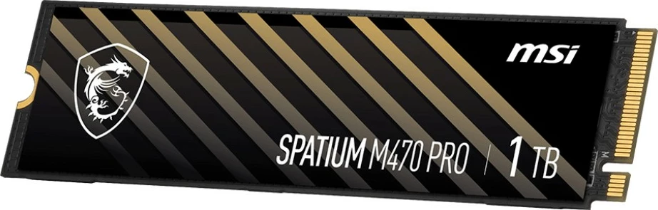 SSD MSI SPATIUM M470 PRO, 1TB, M.2 2280, PCIe 4.0, Zi/Ari