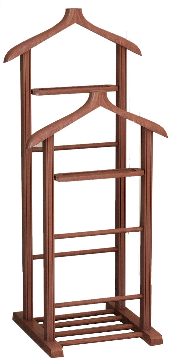 Stendë për rroba Hanah Home, Beta Double, ngjyrë arre