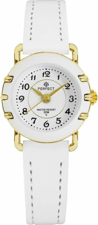 Orë dore për fëmijë Perfect, e bardhë dhe e artë