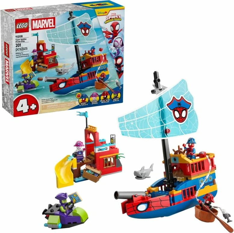 Lego Spider-Man anije pirate për fëmijë