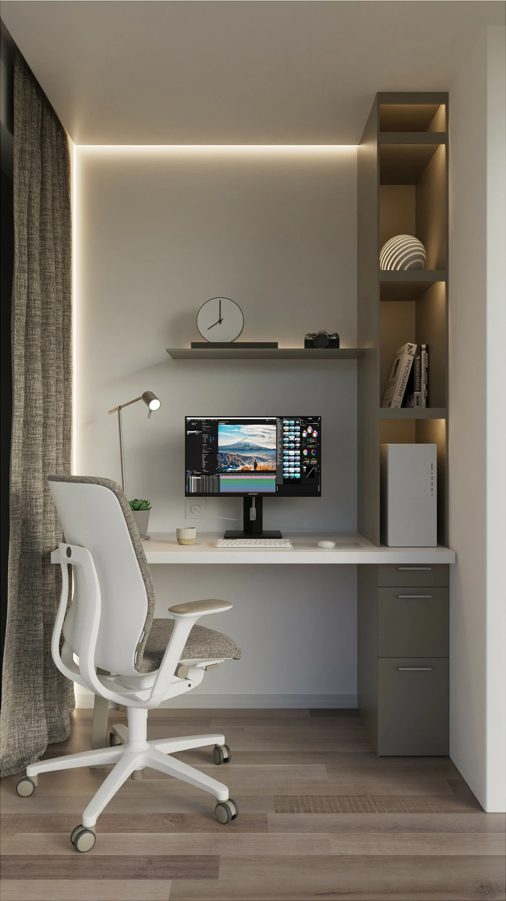 Monitor JAPANNEXT JN-IPS2380UHDR-C65W-HSP 23.8", 4K UHD, HDR10, USB-C Power Delivery, FreeSync, i zi
