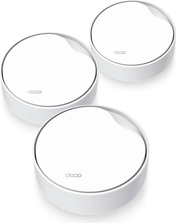Sistem WiFi TP-Link AX3000 Mesh, PoE, 600 m², Wi-Fi 6, Bardhë