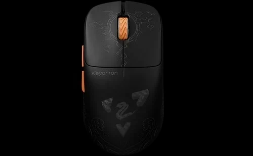 Maus Keychron G3-Z1 3950 8K, pa kabllo, 30000 DPI, karbon fiber, i zi
