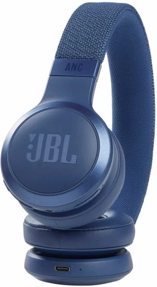 Kufje JBL Live 460NC Bluetooth wireless mbi vesh, ANC, 40mm, 50h bateri, blu